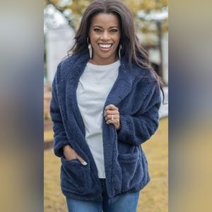 NWT Hooded Sherpa